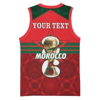 Personalized Morocco Football Basketball Jersey 2026 Come On Atlas Lions - Wonder Print Shop
