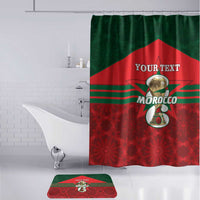 Personalized Morocco Football Bathroom Set 2026 Come On Atlas Lions - Wonder Print Shop