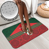 Personalized Morocco Football Bathroom Set 2026 Come On Atlas Lions - Wonder Print Shop