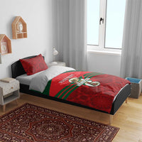 Personalized Morocco Football Bedding Set 2026 Come On Atlas Lions - Wonder Print Shop