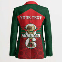 Personalized Morocco Football Blazer 2026 Come On Atlas Lions - Wonder Print Shop