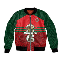 Personalized Morocco Football Bomber Jacket 2026 Come On Atlas Lions - Wonder Print Shop
