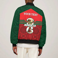 Personalized Morocco Football Bomber Jacket 2026 Come On Atlas Lions - Wonder Print Shop