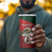 Personalized Morocco Football 4 in 1 Can Cooler Tumbler 2026 Come On Atlas Lions - Wonder Print Shop