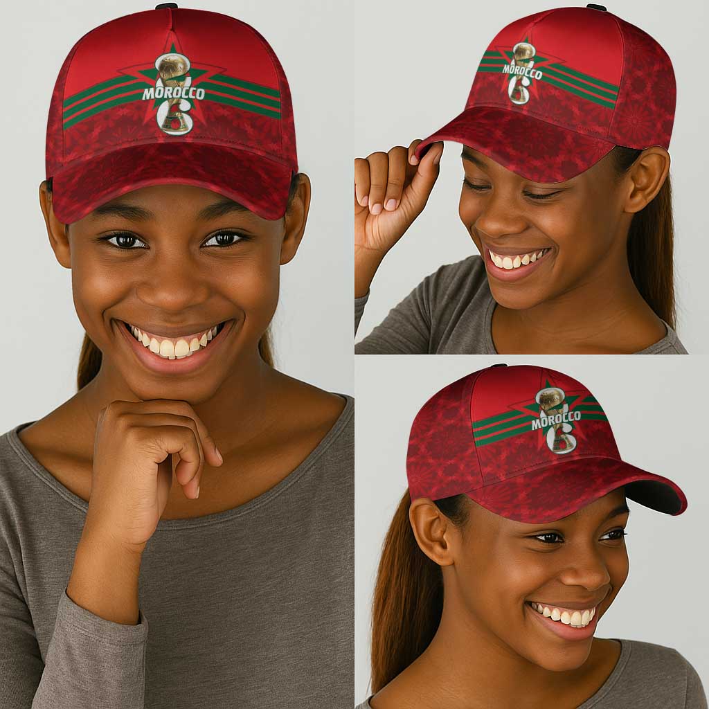 Morocco Football Classic Cap 2026 Come On Atlas Lions - Wonder Print Shop