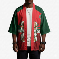 Personalized Morocco Football Kimono 2026 Come On Atlas Lions - Wonder Print Shop