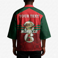 Personalized Morocco Football Kimono 2026 Come On Atlas Lions - Wonder Print Shop