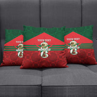 Personalized Morocco Football Pillow Cover 2026 Come On Atlas Lions - Wonder Print Shop