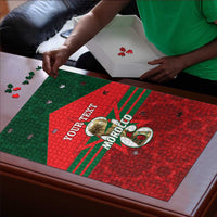 Personalized Morocco Football Puzzle 2026 Come On Atlas Lions - Wonder Print Shop