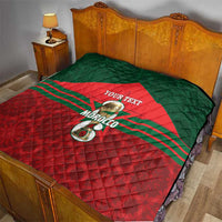 Personalized Morocco Football Quilt 2026 Come On Atlas Lions - Wonder Print Shop