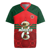 Personalized Morocco Football Rugby Jersey 2026 Come On Atlas Lions LT14