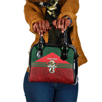 Personalized Morocco Football Shoulder Handbag 2026 Come On Atlas Lions - Wonder Print Shop