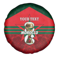 Personalized Morocco Football Spare Tire Cover 2026 Come On Atlas Lions - Wonder Print Shop