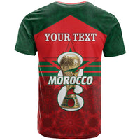 Personalized Morocco Football T shirt 2026 Come On Atlas Lions LT14