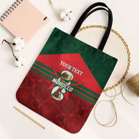 Personalized Morocco Football Tote Bag 2026 Come On Atlas Lions - Wonder Print Shop