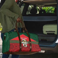 Personalized Morocco Football Travel Bag 2026 Come On Atlas Lions - Wonder Print Shop