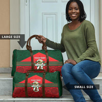 Personalized Morocco Football Travel Bag 2026 Come On Atlas Lions - Wonder Print Shop