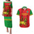 Custom Ethiopia Football Couples Matching Puletasi and Hawaiian Shirt 2024 Go Champions Walia Ibex - Wonder Print Shop