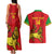 Custom Ethiopia Football Couples Matching Tank Maxi Dress and Hawaiian Shirt 2024 Go Champions Walia Ibex