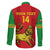 Custom Ethiopia Football Family Matching Off Shoulder Maxi Dress and Hawaiian Shirt 2024 Go Champions Walia Ibex - Wonder Print Shop