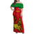 Custom Ethiopia Football Family Matching Off Shoulder Maxi Dress and Hawaiian Shirt 2024 Go Champions Walia Ibex - Wonder Print Shop