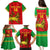 Custom Ethiopia Football Family Matching Puletasi and Hawaiian Shirt 2024 Go Champions Walia Ibex - Wonder Print Shop