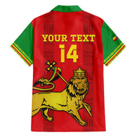 Custom Ethiopia Football Family Matching Puletasi and Hawaiian Shirt 2024 Go Champions Walia Ibex - Wonder Print Shop