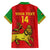 Custom Ethiopia Football Family Matching Short Sleeve Bodycon Dress and Hawaiian Shirt 2024 Go Champions Walia Ibex