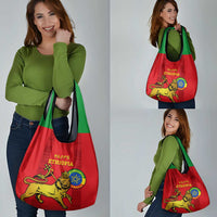 Ethiopia Football Grocery Bag Go Champions Walia Ibex