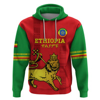 Custom Ethiopia Football Hoodie 2024 Go Champions Walia Ibex - Wonder Print Shop