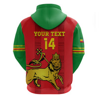 Custom Ethiopia Football Hoodie 2024 Go Champions Walia Ibex - Wonder Print Shop