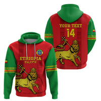 Custom Ethiopia Football Hoodie 2024 Go Champions Walia Ibex - Wonder Print Shop