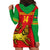Custom Ethiopia Football Hoodie Dress 2024 Go Champions Walia Ibex