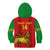 Custom Ethiopia Football Kid Hoodie 2024 Go Champions Walia Ibex - Wonder Print Shop