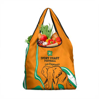 Ivory Coast Football Grocery Bag Go Champions Les Elephants