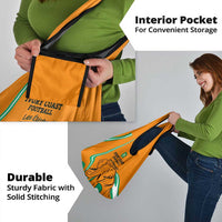 Ivory Coast Football Grocery Bag Go Champions Les Elephants