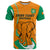 Custom Ivory Coast Football T Shirt 2024 Go Champions Les Elephants - Wonder Print Shop