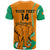 Custom Ivory Coast Football T Shirt 2024 Go Champions Les Elephants