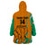 Custom Ivory Coast Football Wearable Blanket Hoodie 2024 Go Champions Les Elephants - Wonder Print Shop