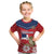Personalized Dominican Republic Independence Day Kid T Shirt Palmchat With Map