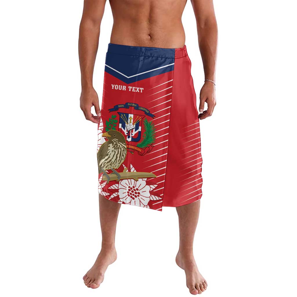 Personalized Dominican Republic Independence Day Lavalava Palmchat With Map