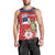 Personalized Dominican Republic Independence Day Men Tank Top Palmchat With Map