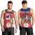 Personalized Dominican Republic Independence Day Men Tank Top Palmchat With Map