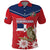 Personalized Dominican Republic Independence Day Polo Shirt Palmchat With Map