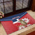 Personalized Dominican Republic Independence Day Rubber Doormat Palmchat With Map