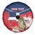 Personalized Dominican Republic Independence Day Spare Tire Cover Palmchat With Map