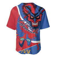 Carnival Dominicano Baseball Jersey Dominican Republic Diablos Cojuelos Mask