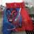 Carnival Dominicano Bedding Set Dominican Republic Diablos Cojuelos Mask