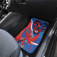 Carnival Dominicano Car Mats Dominican Republic Diablos Cojuelos Mask