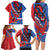 Carnival Dominicano Family Matching Long Sleeve Bodycon Dress and Hawaiian Shirt Dominican Republic Diablos Cojuelos Mask
